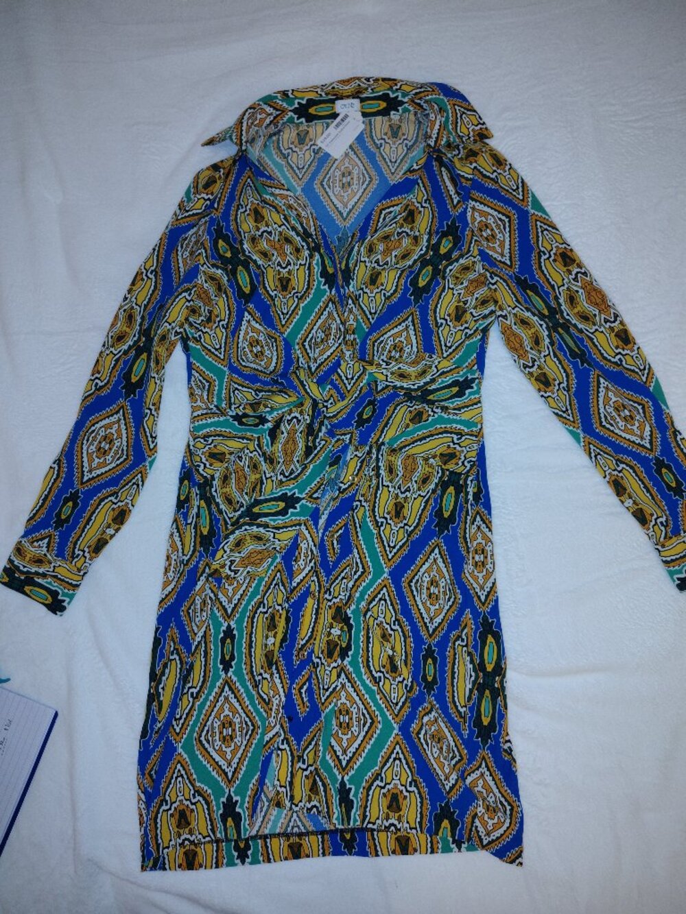 Cache Patterned Dress Size 12 (item A3) - Picture 5 of 8
